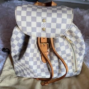 Louis Vuitton Damier Azur Sperone backpack